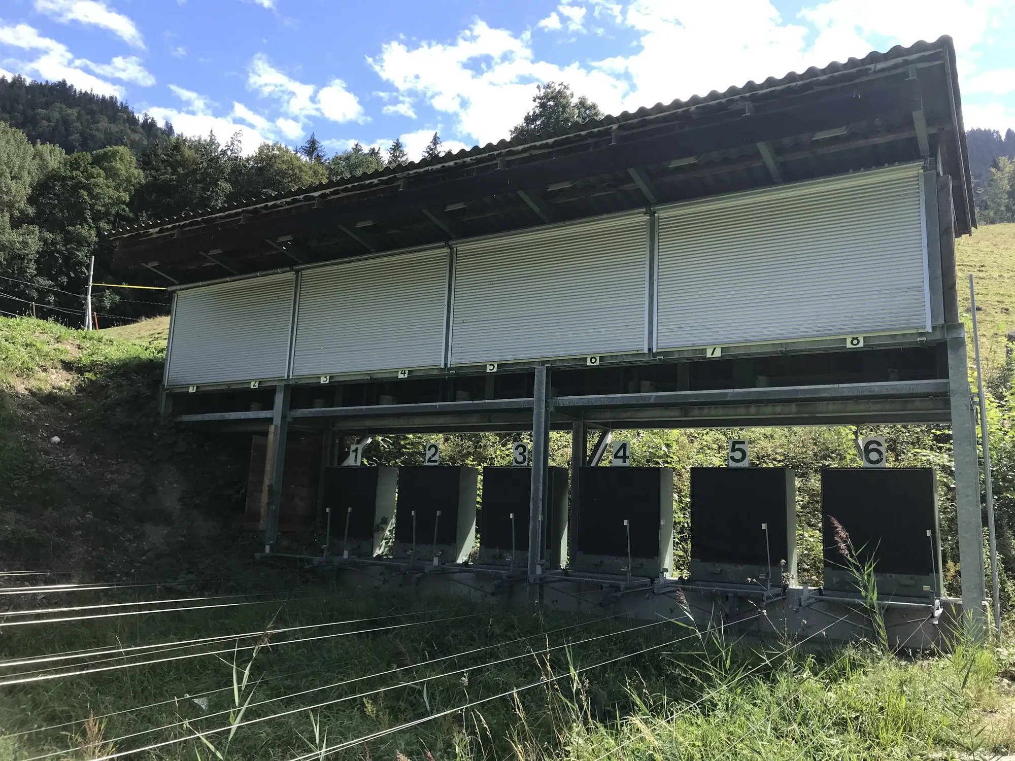 Aufnahme der Schiessanlage Lehn (7)