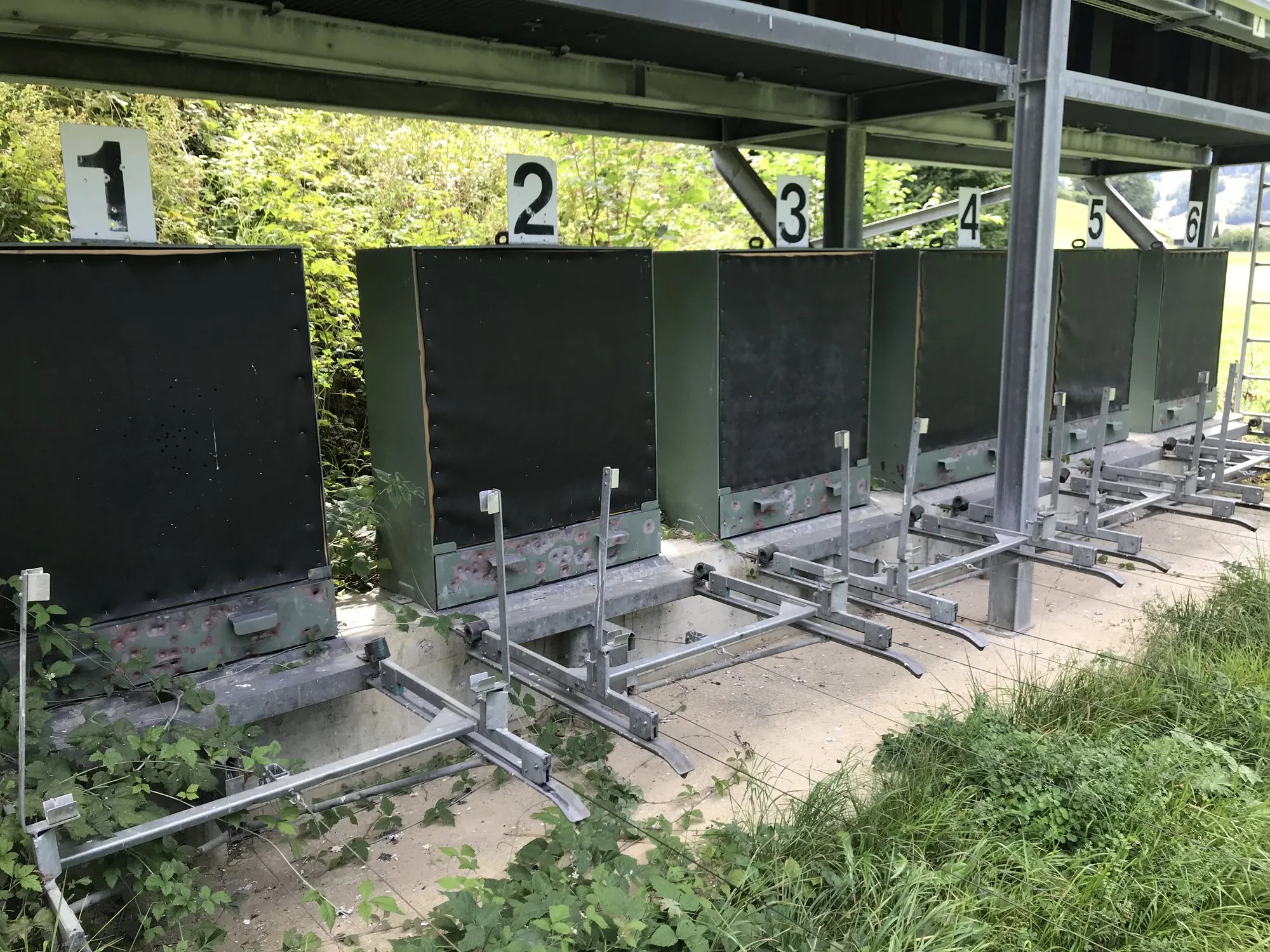 Aufnahme der Schiessanlage Lehn (9)