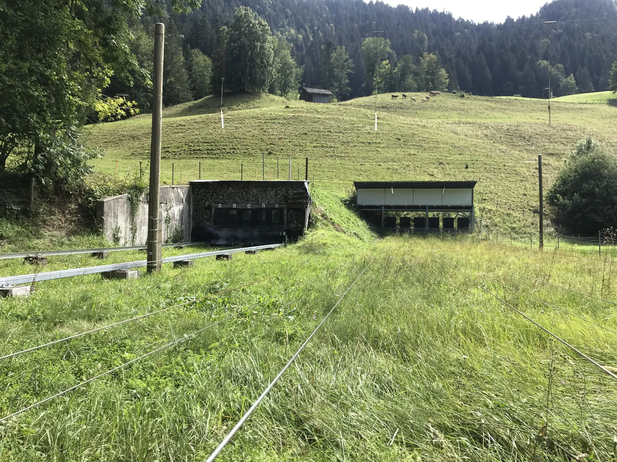Aufnahme der Schiessanlage Lehn (10)